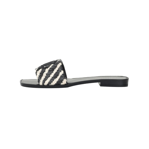 Just Cavalli Ciabatta Ciabattina Donna Elisia in rafia 36 P25 - JUST CAVALLI78RA3S91ZSC05 - QC0 - 36 - Francavilla Moda